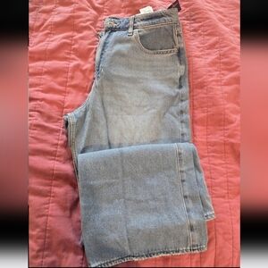 Hollister Ultra High Rise Baggy Jeans 10R 30